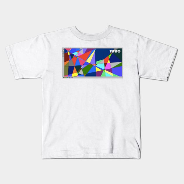 MS Paint Kids T-Shirt by Iskander3005